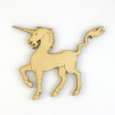 Licorne en bois