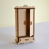 Armoire 3D en bois à monter