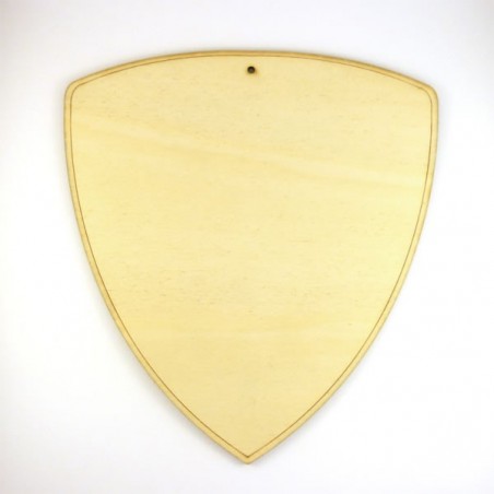 Plaque décorative Ecusson - Blason n°2 en bois