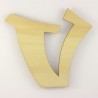 Carcatère V Ravie 20 mm - Bois