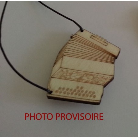 Pendentif accordéon diatonique