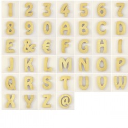Alphabet en bois 26 lettres...