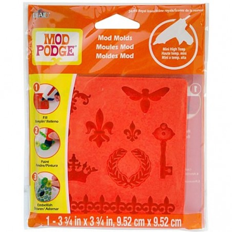 Moule Mod Podge Royal Icone, 9 design