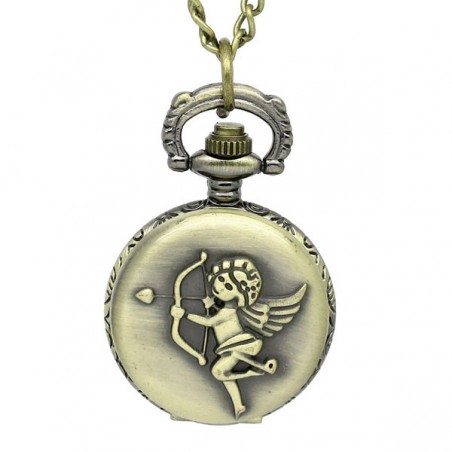 Montre cupidon, gousset ou pendentif