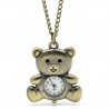 Montre ourson, gousset ou pendentif