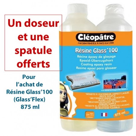 Résine Glass'100 (flex) Cléopatre