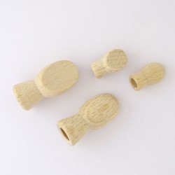 Main de poupée en bois 32 ou 18 mm