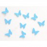 10 papillons feutrine bleu ciel loisir créatif