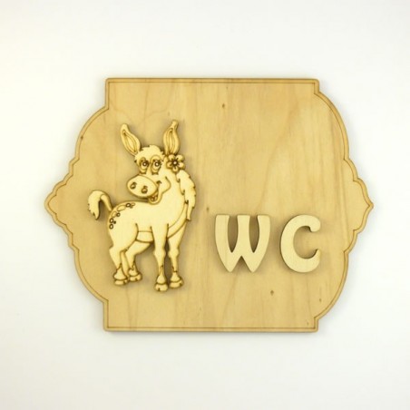 Plaque WC