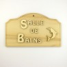 Plaque Salle de bains