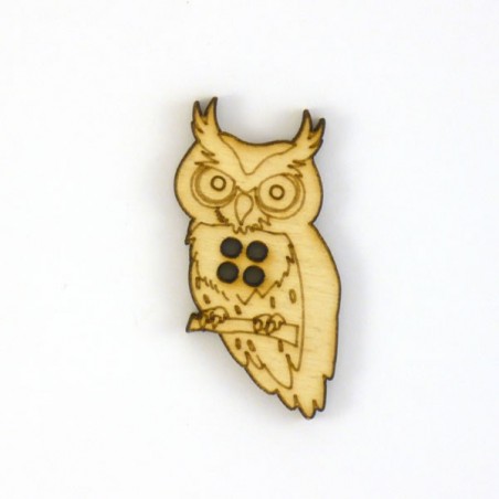 Bouton hibou